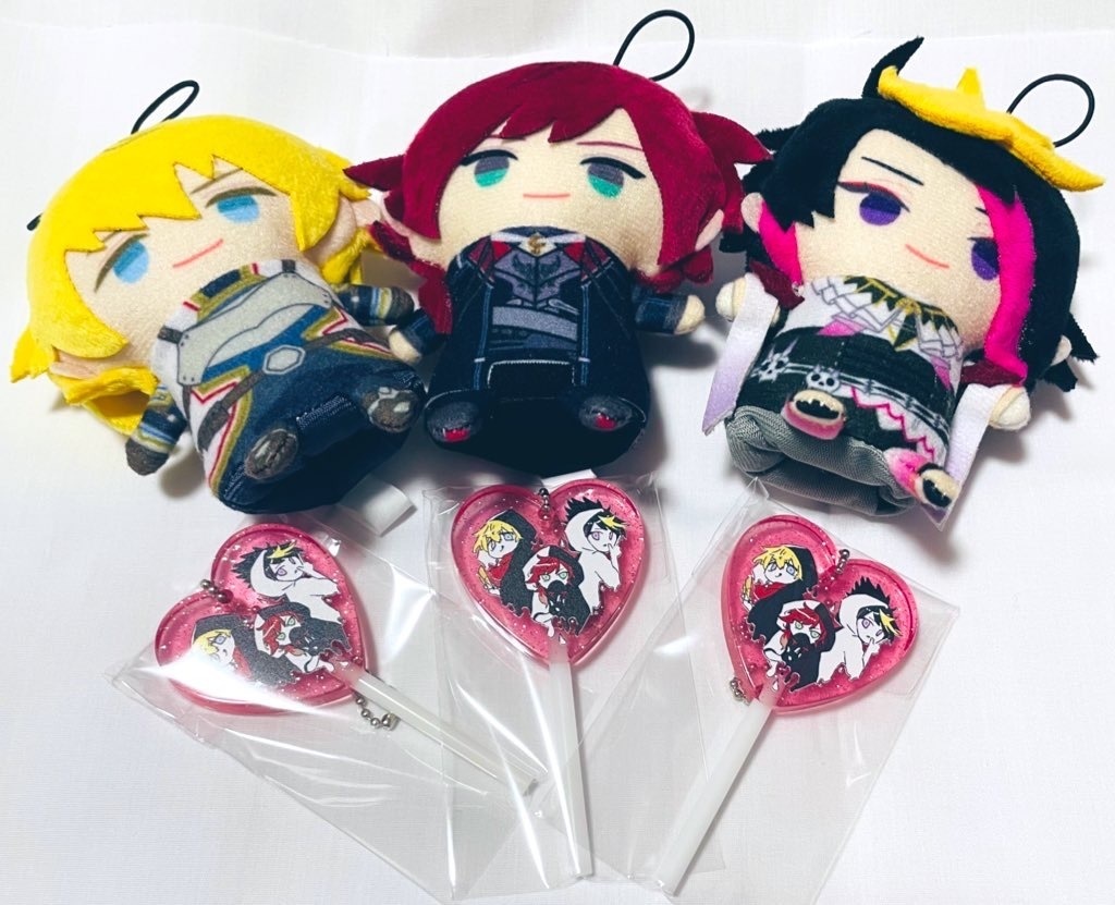 DROPSのドロップ風キーホルダー