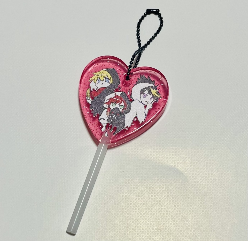 DROPSのドロップ風キーホルダー