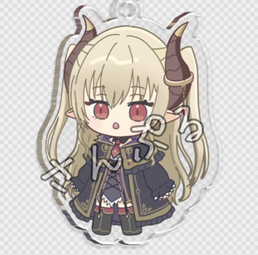 魔王さまの " ぽけぇ " アクリルキーホルダー