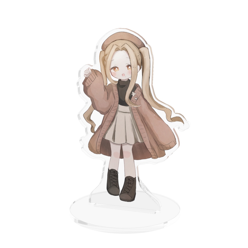 萌え袖秋コーデアクスタ