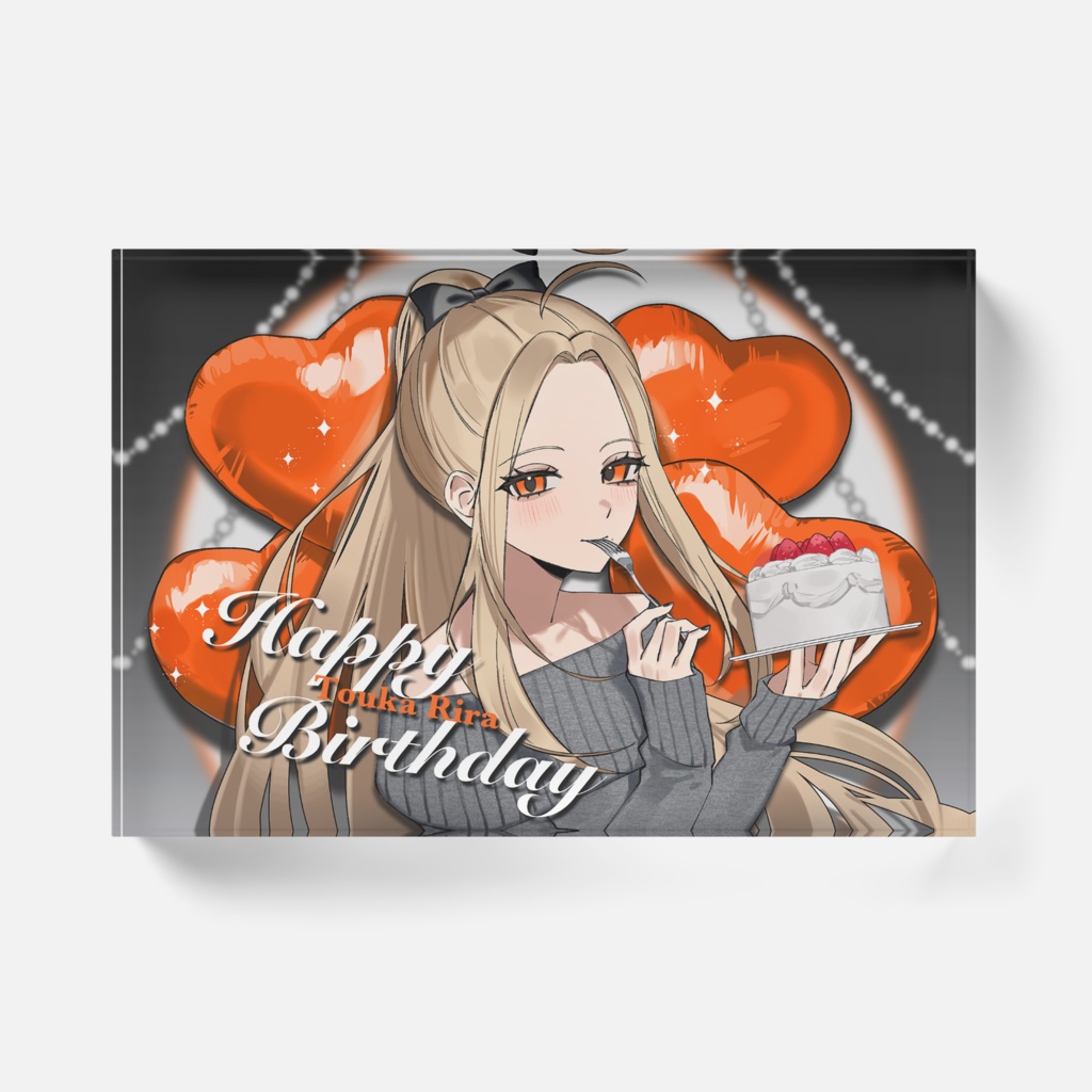 誕生日記念アクリルパネル
