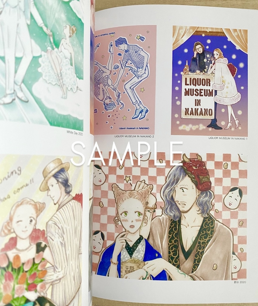 【イラスト集】YURI&RYO illustration BOOK 2018-2025