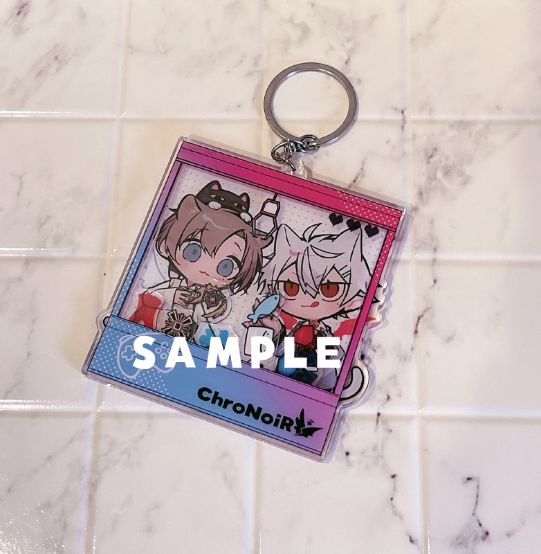 【非公式】シャカシャカアクリルキーホルダー