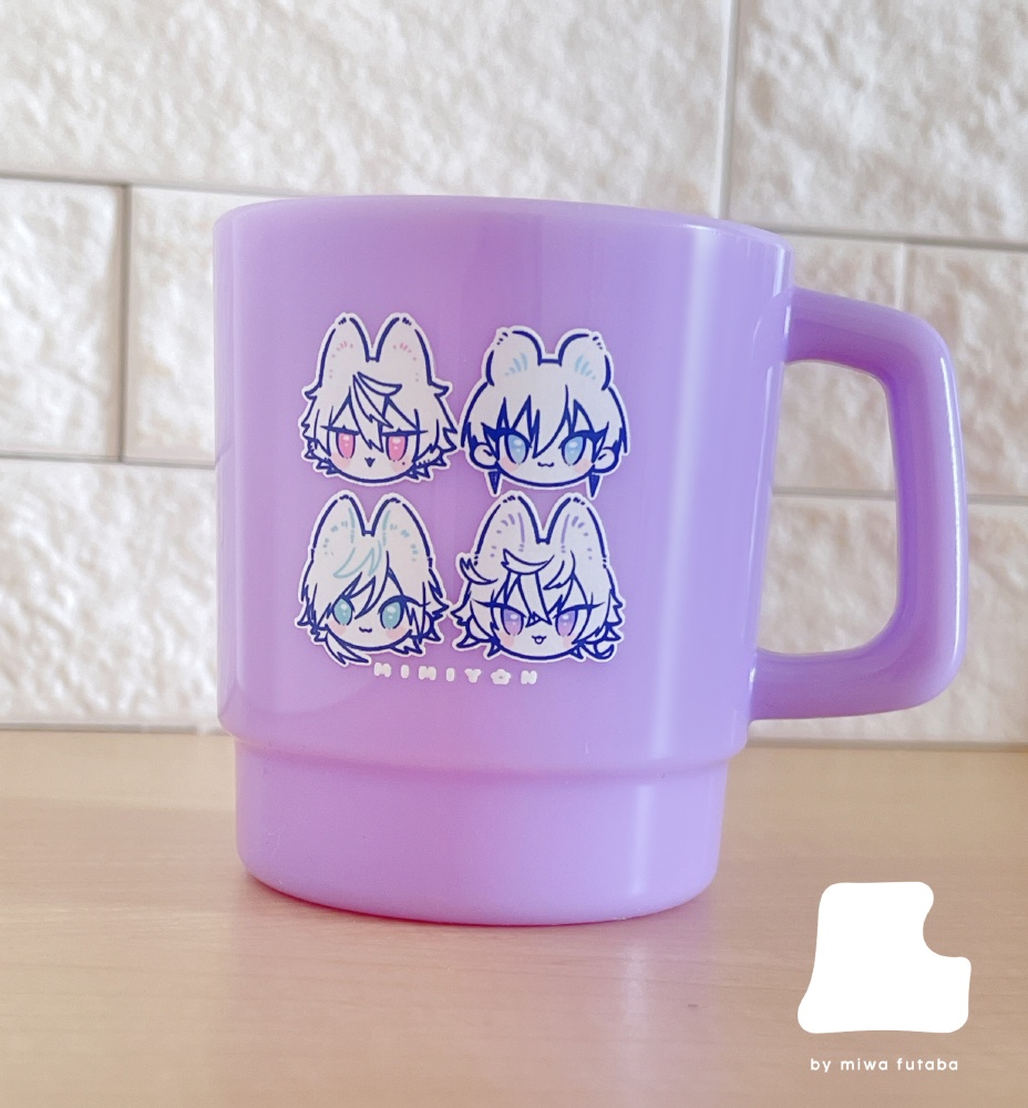 【非公式】みみよんプラマグカップ