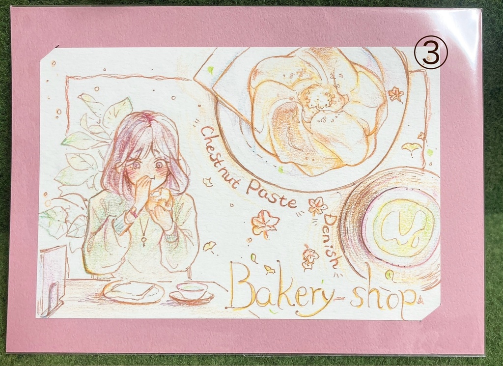 【原画】色鉛筆着彩