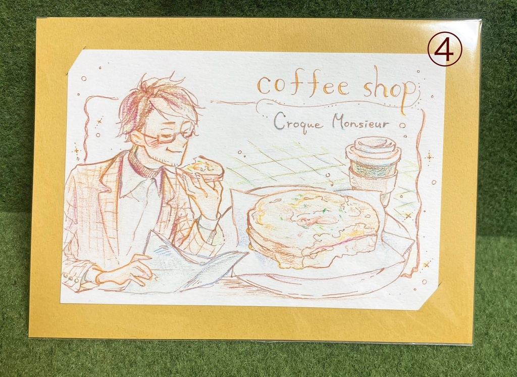 【原画】色鉛筆着彩