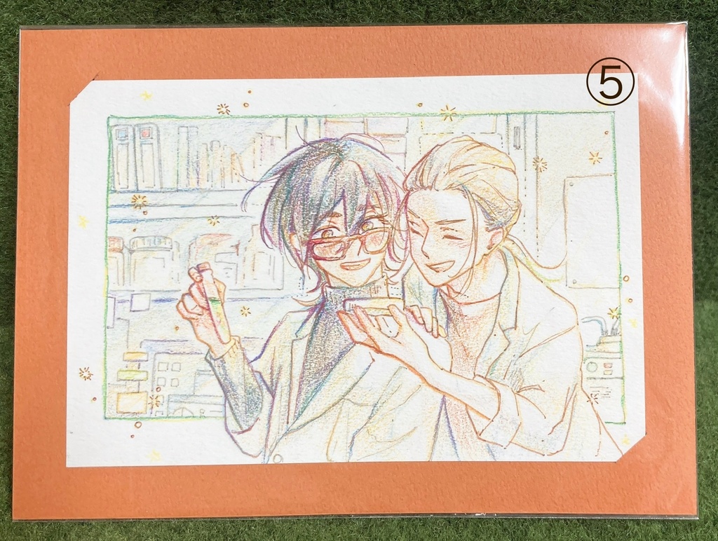 【原画】色鉛筆着彩