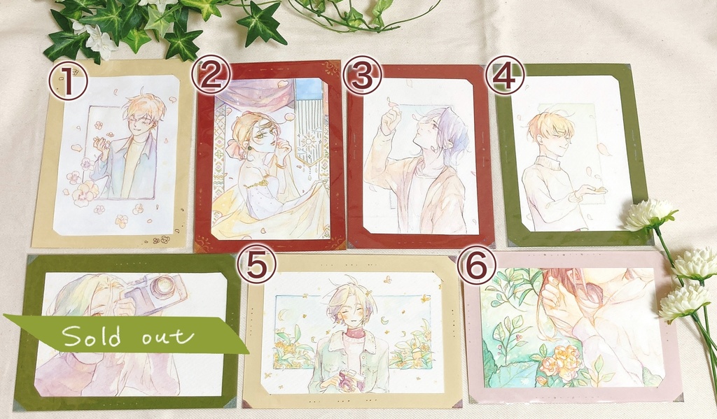 【原画】透明水彩着彩