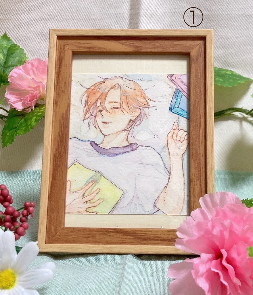 【原画】額装あり