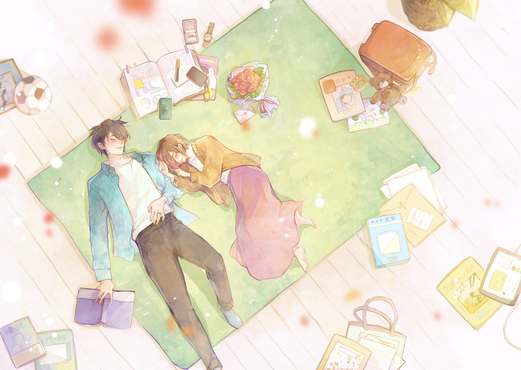 BOOKカバー(本と、共に__。)