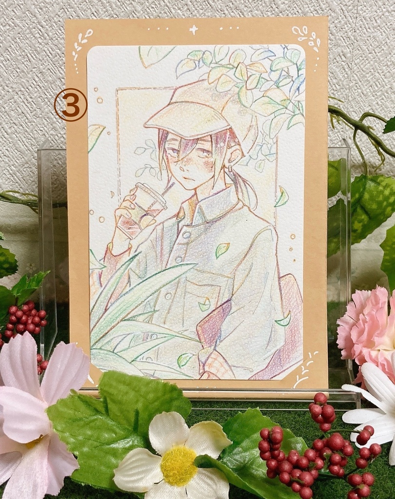 色鉛筆原画〜キミと待ち合わせ〜