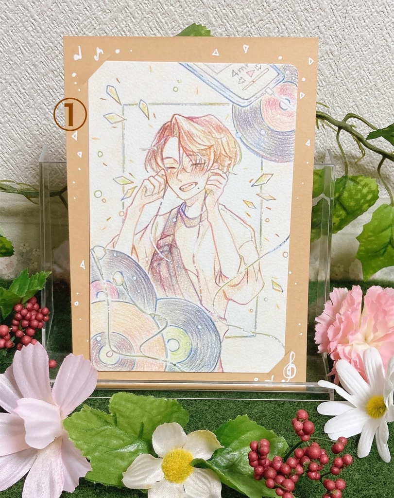 色鉛筆原画〜キミと待ち合わせ〜
