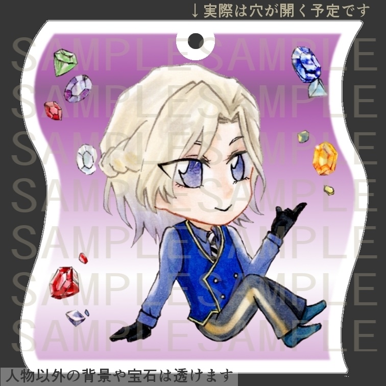 マルチカップリングアクリルスタンド(ポム+スカラ+ジャック)