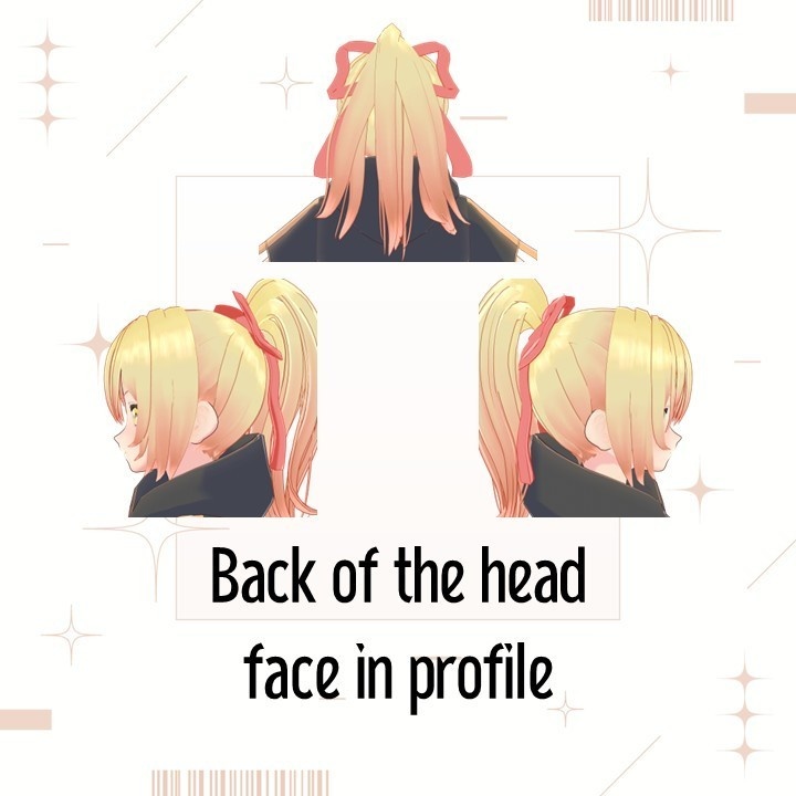 【VRoid製オリジナル3Dモデル】カレン / Calendula【.VRM/.Vroid】