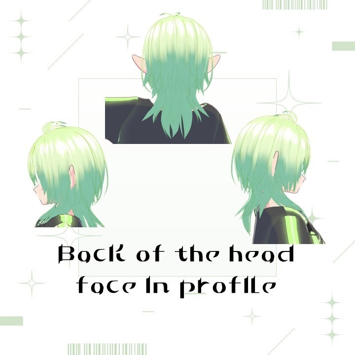 【VRoid製オリジナル3Dモデル】アルス / Alstromeria【.VRM/.Vroid】