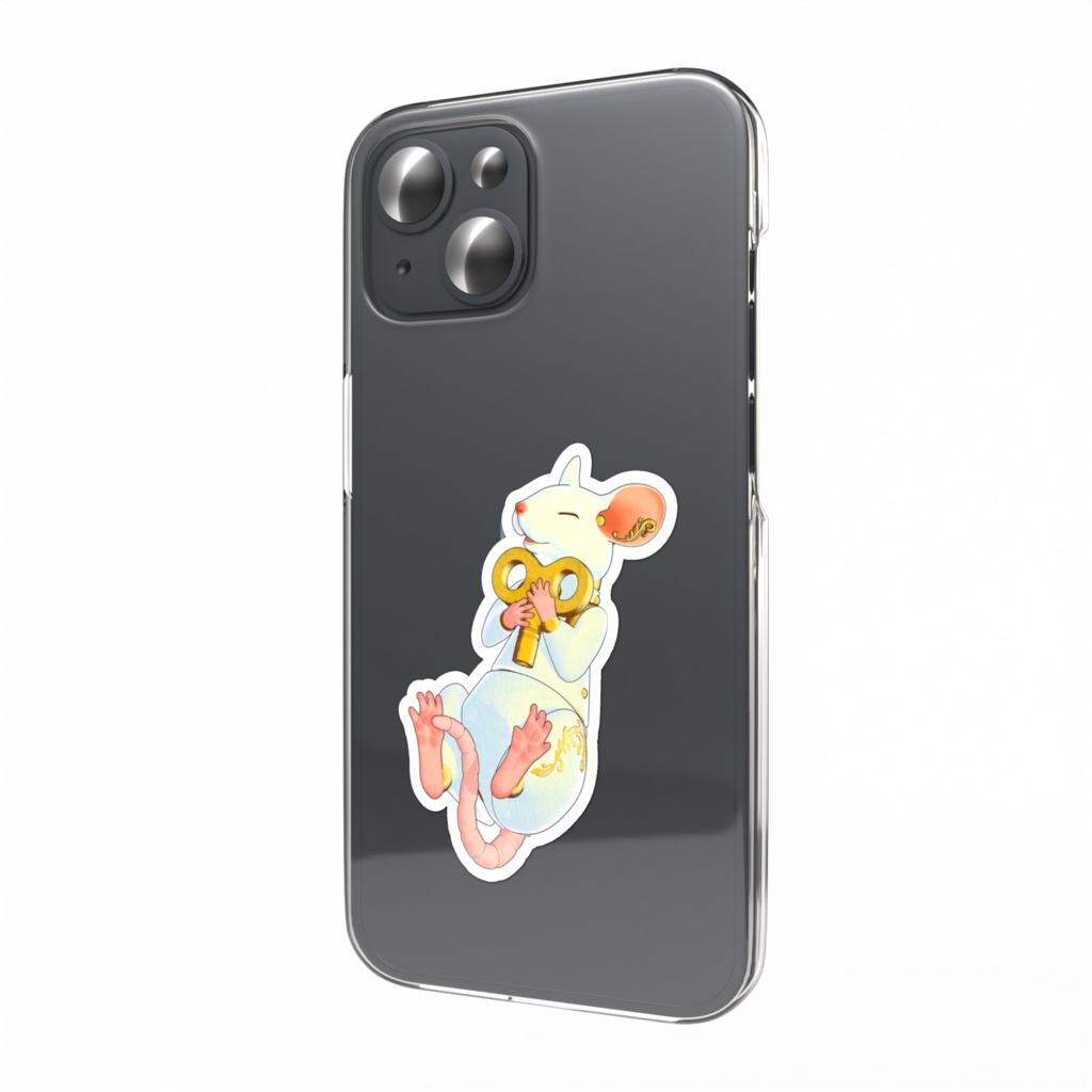 Musスマホステッカー(おやすみ)