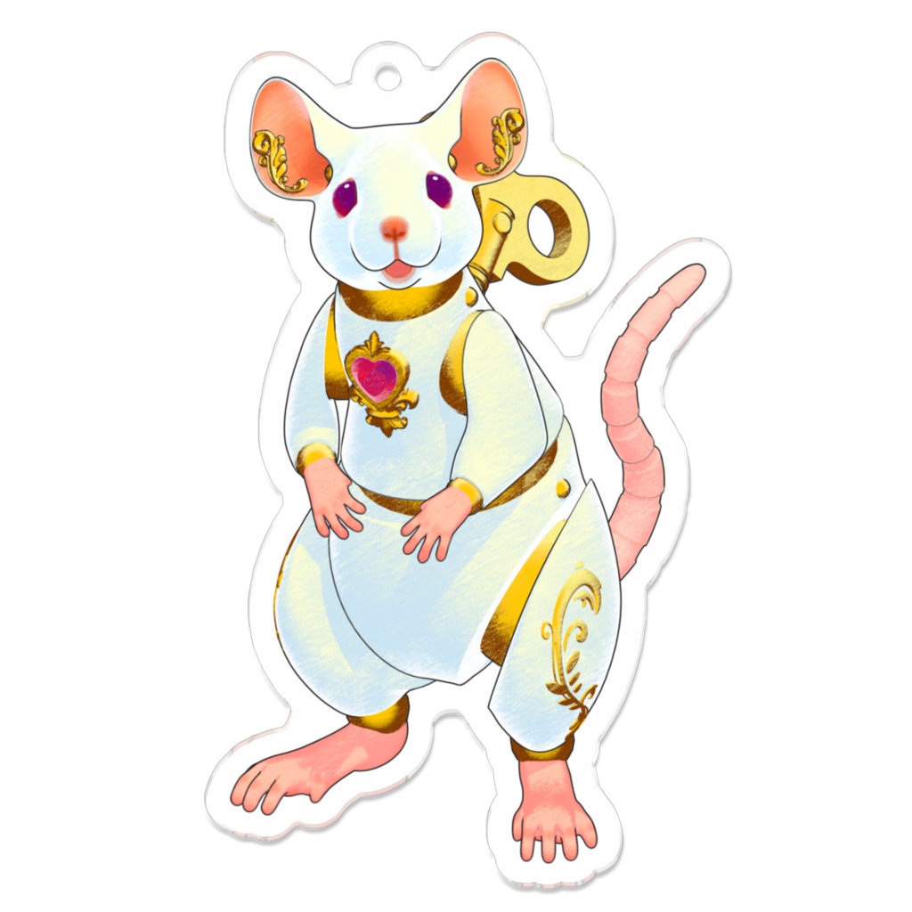 Musアクリルキーホルダー(ごきげん)