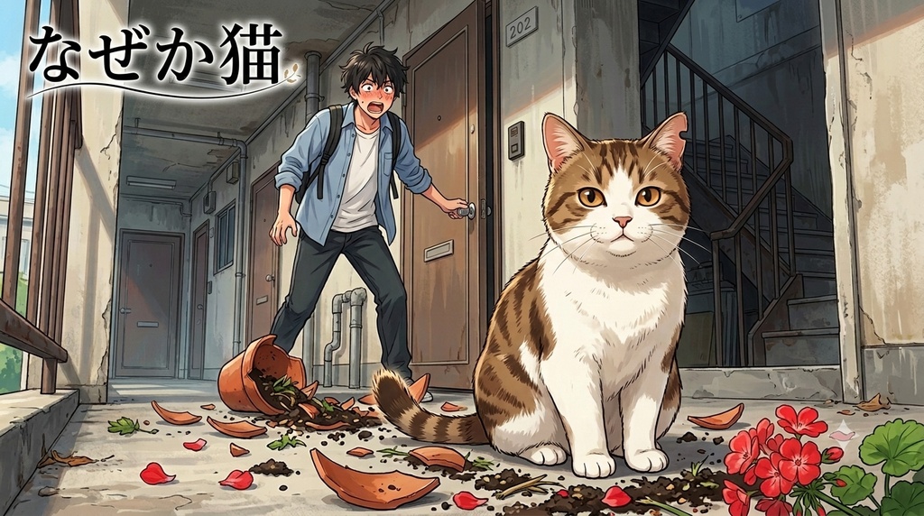 短編小説「なぜか猫」