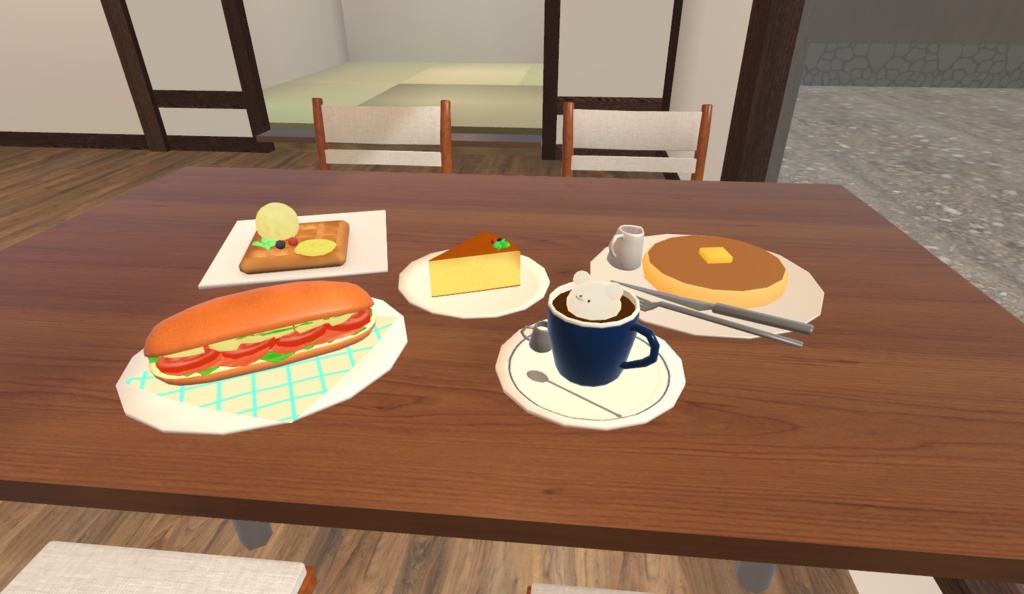 喫茶店メニュー