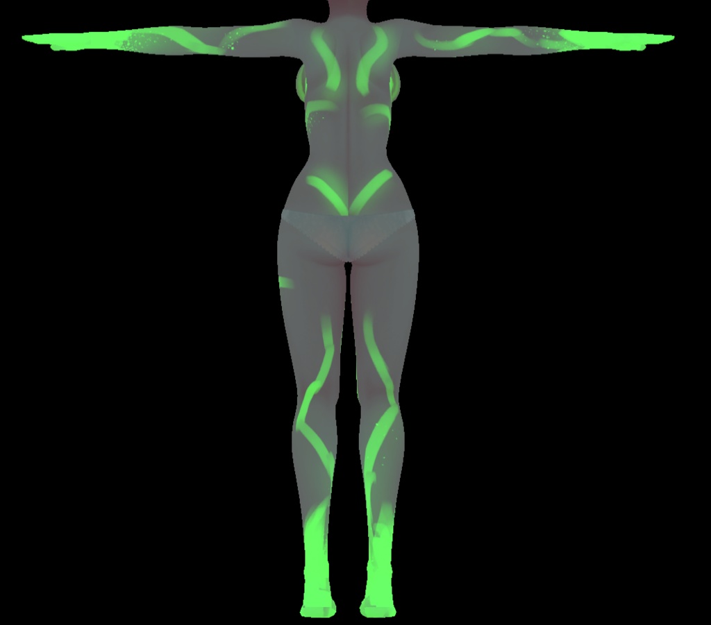 Rave Bodypaint - UltimateKissMa