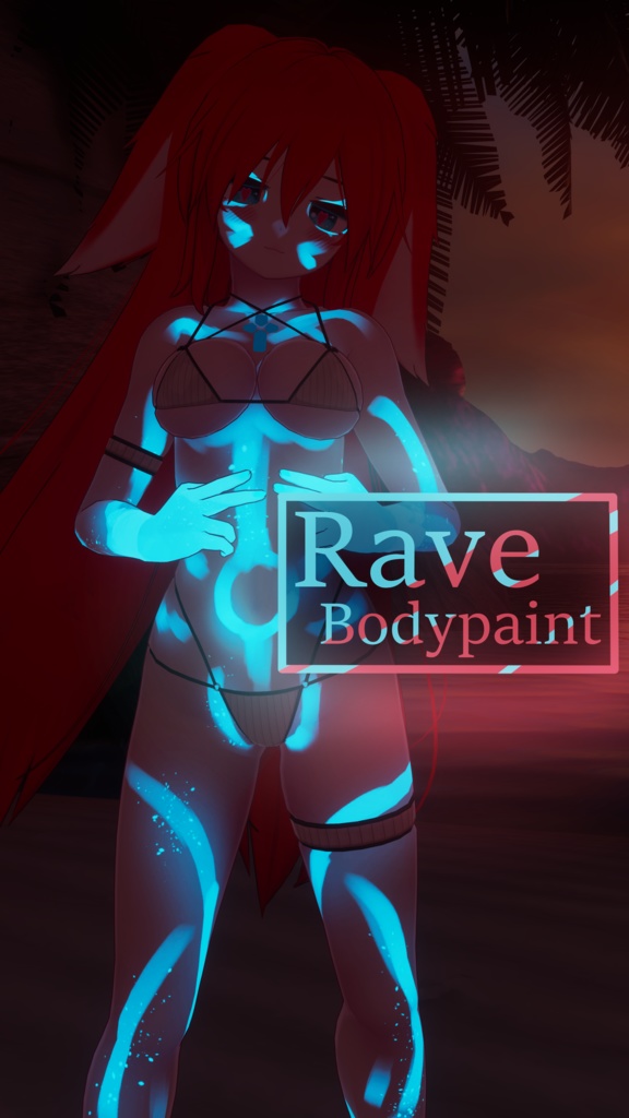 Rave Bodypaint - UltimateKissMa