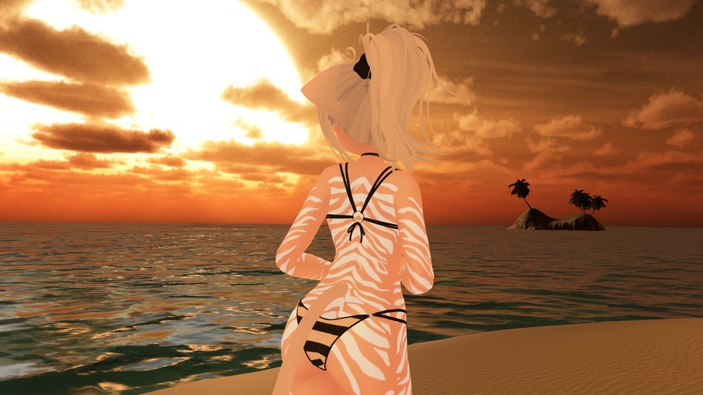 Bodypaint Tiger Stripes