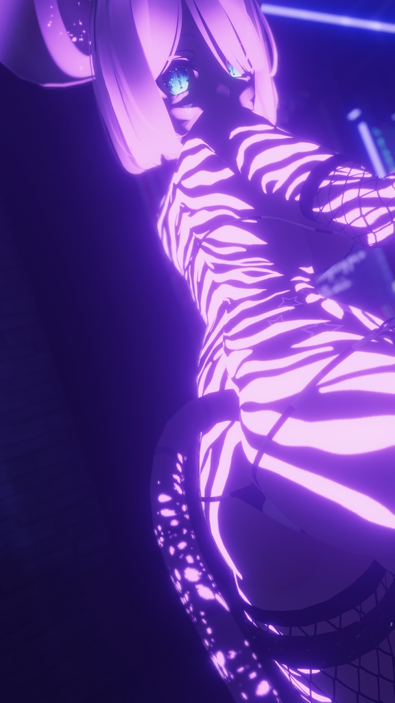 Bodypaint Tiger Stripes