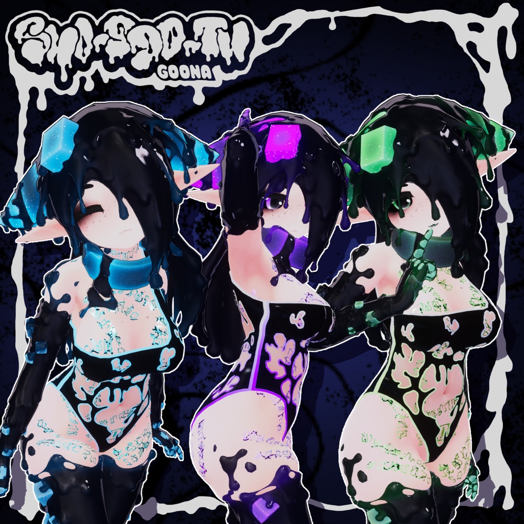 Swimsuit - Shoggoth - Thicc Catocat