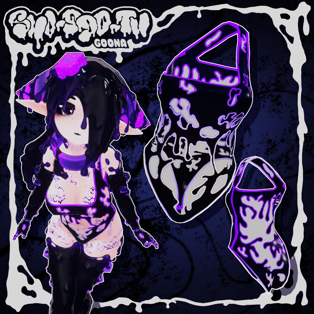 Swimsuit - Shoggoth - Thicc Catocat