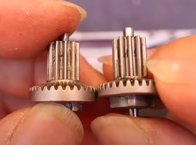 電動ハンドガン用「静音化ベベルギア+逆転防止ラッチセット」