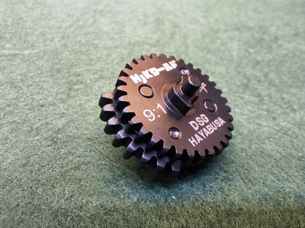 HjKワールド謹製 高精度DSGギアセット「隼」(ピニオンセット)