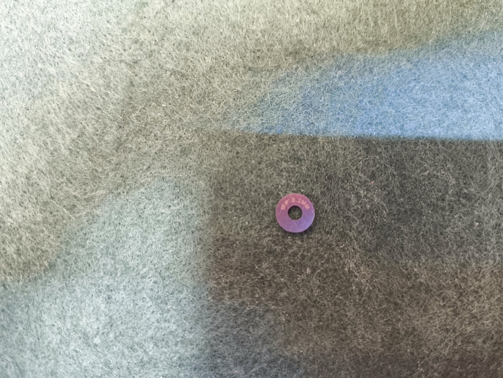 高負荷ギア専用 大径シム 0.1~0.5mm