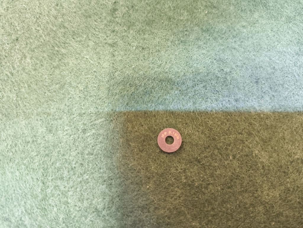 高負荷ギア専用 大径シム 0.1~0.5mm