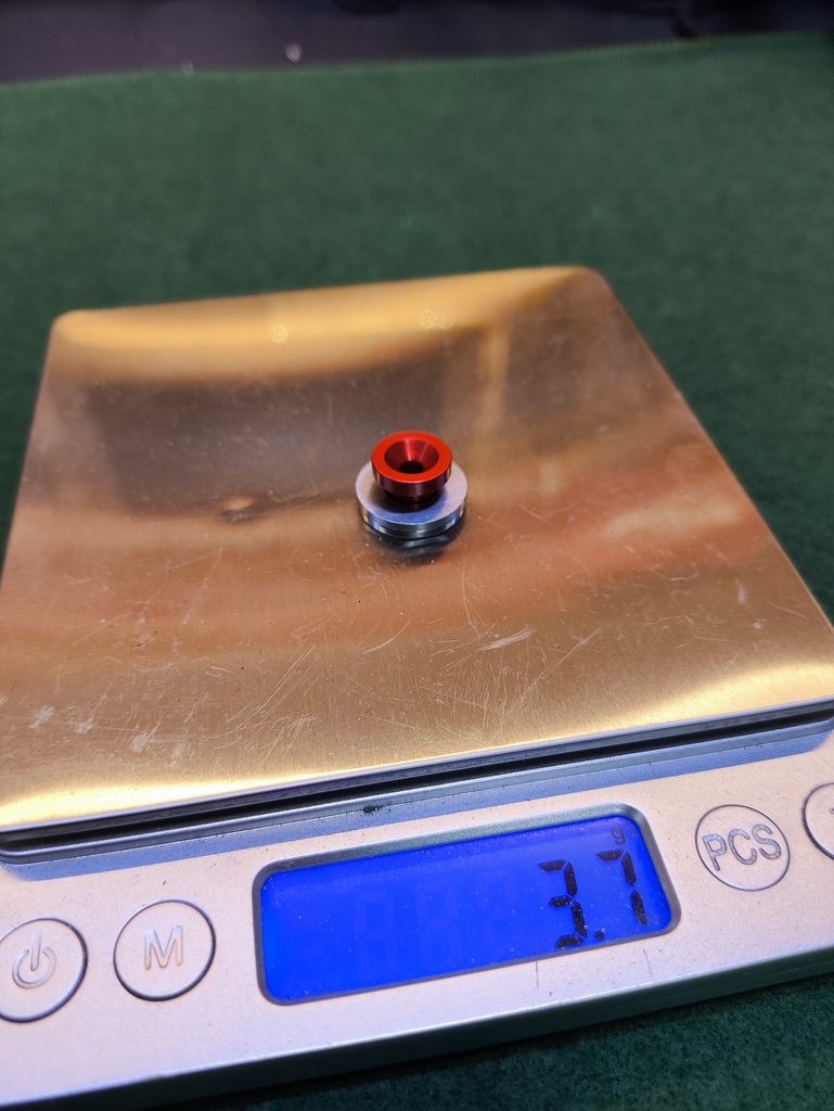 ピストン用 「初速調整ウェイト」