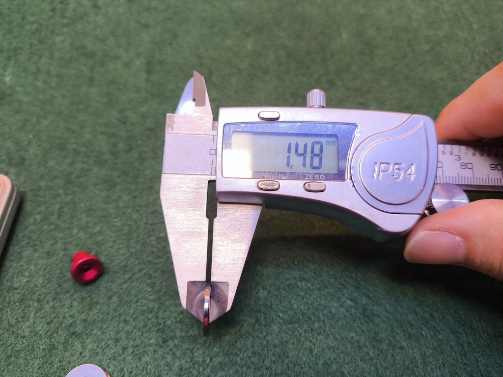 ピストン用 「初速調整ウェイト」