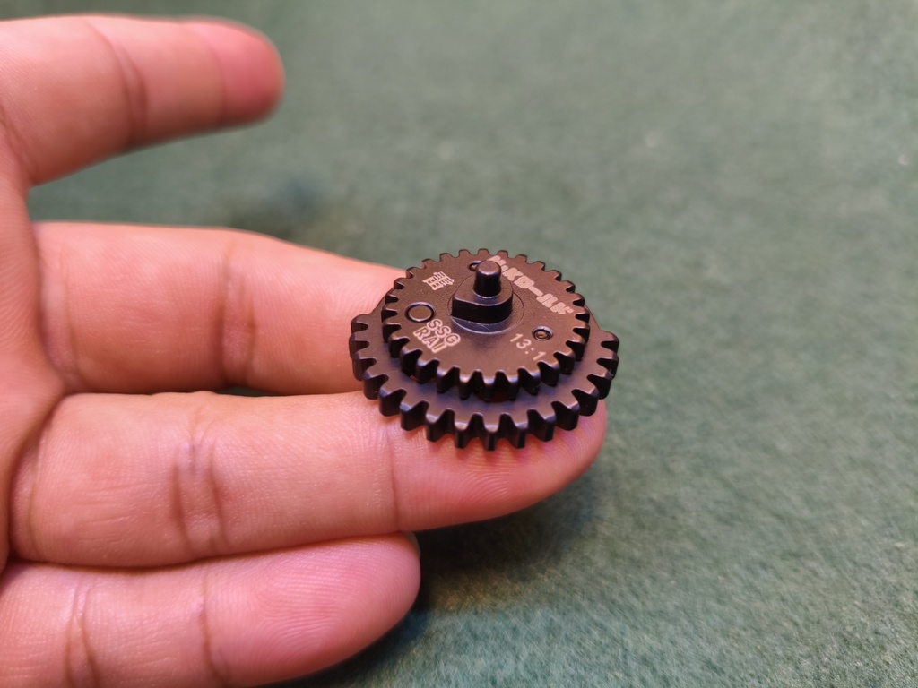 HjKワールド謹製 高精度ハイスピード ギアセット「SSG RAI(雷)」