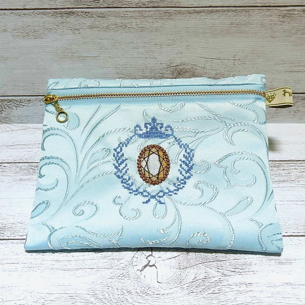 【原神イメージ】宝石フラットポーチ おおきいの