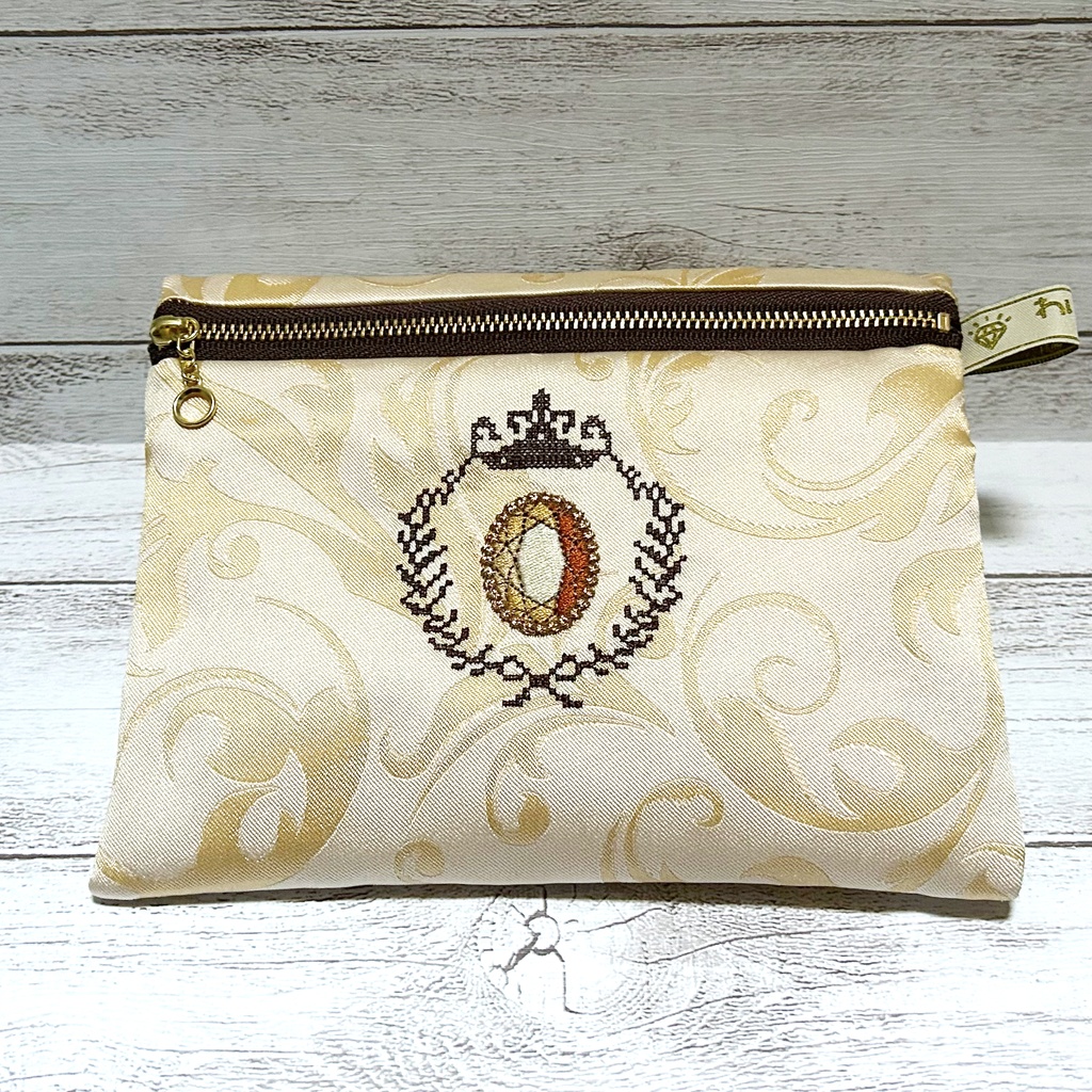 【原神イメージ】宝石フラットポーチ おおきいの