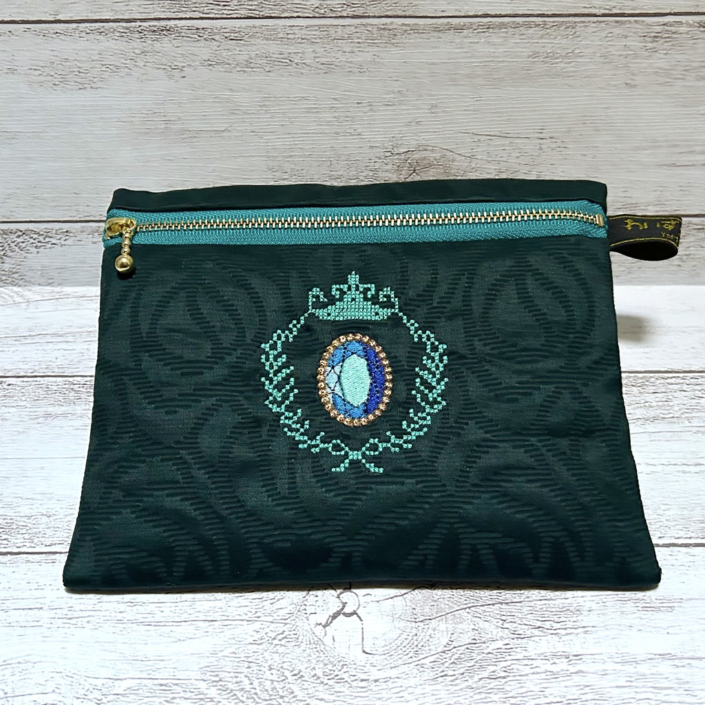 【原神イメージ】宝石フラットポーチ おおきいの