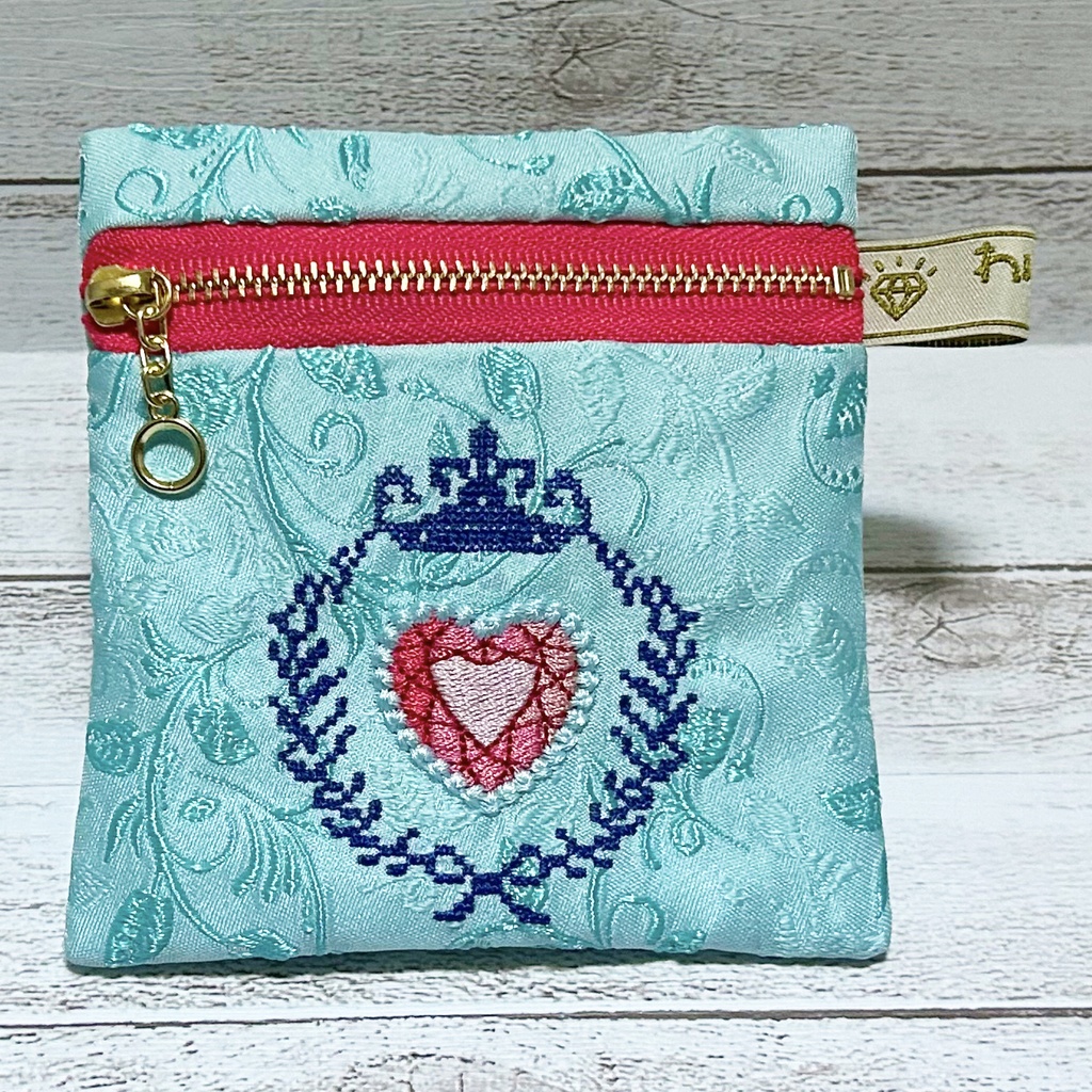 【原神イメージ】宝石フラットポーチ ちいさいの