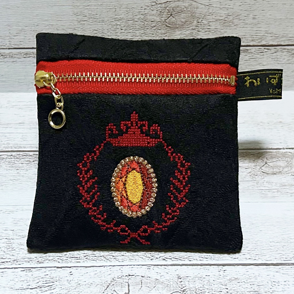 【原神イメージ】宝石フラットポーチ ちいさいの