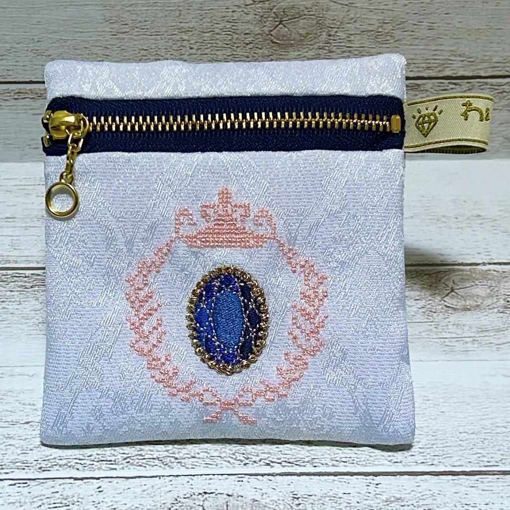 【原神イメージ】宝石フラットポーチ ちいさいの