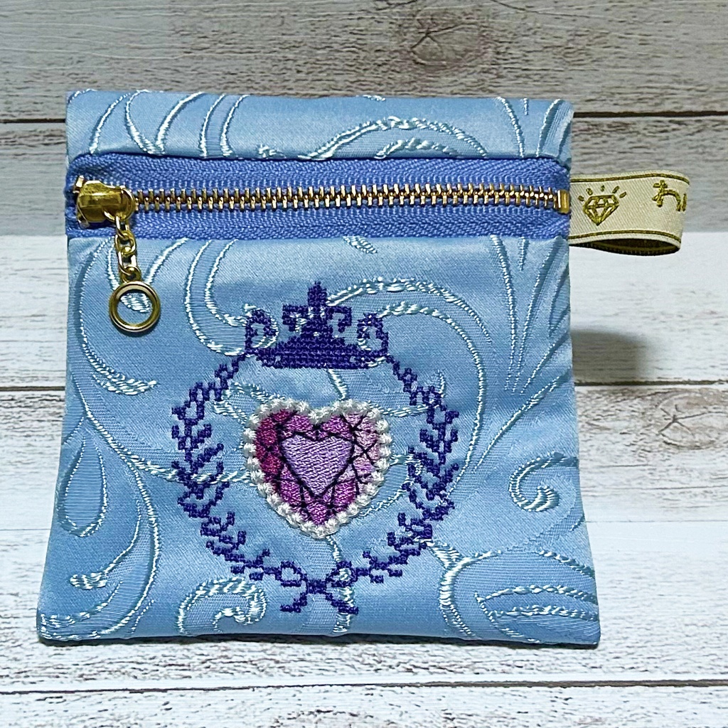 【原神イメージ】宝石フラットポーチ ちいさいの