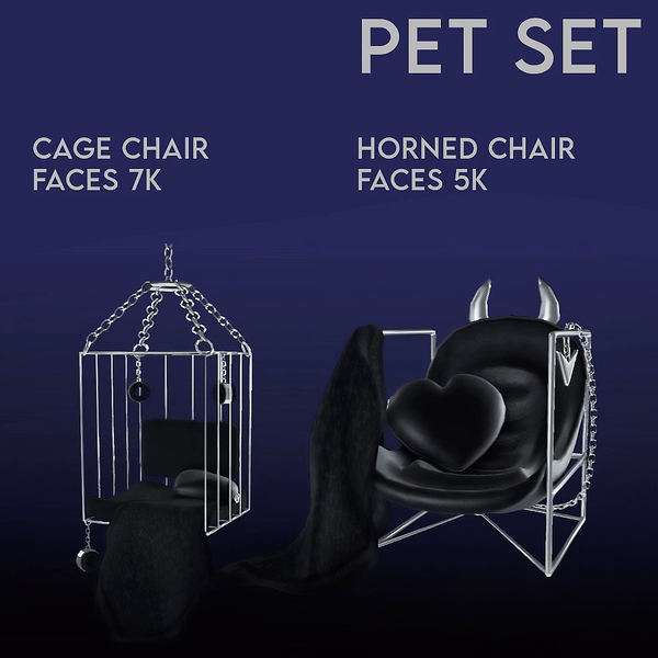 Devil Furniture Set VRC  悪魔の家具セット