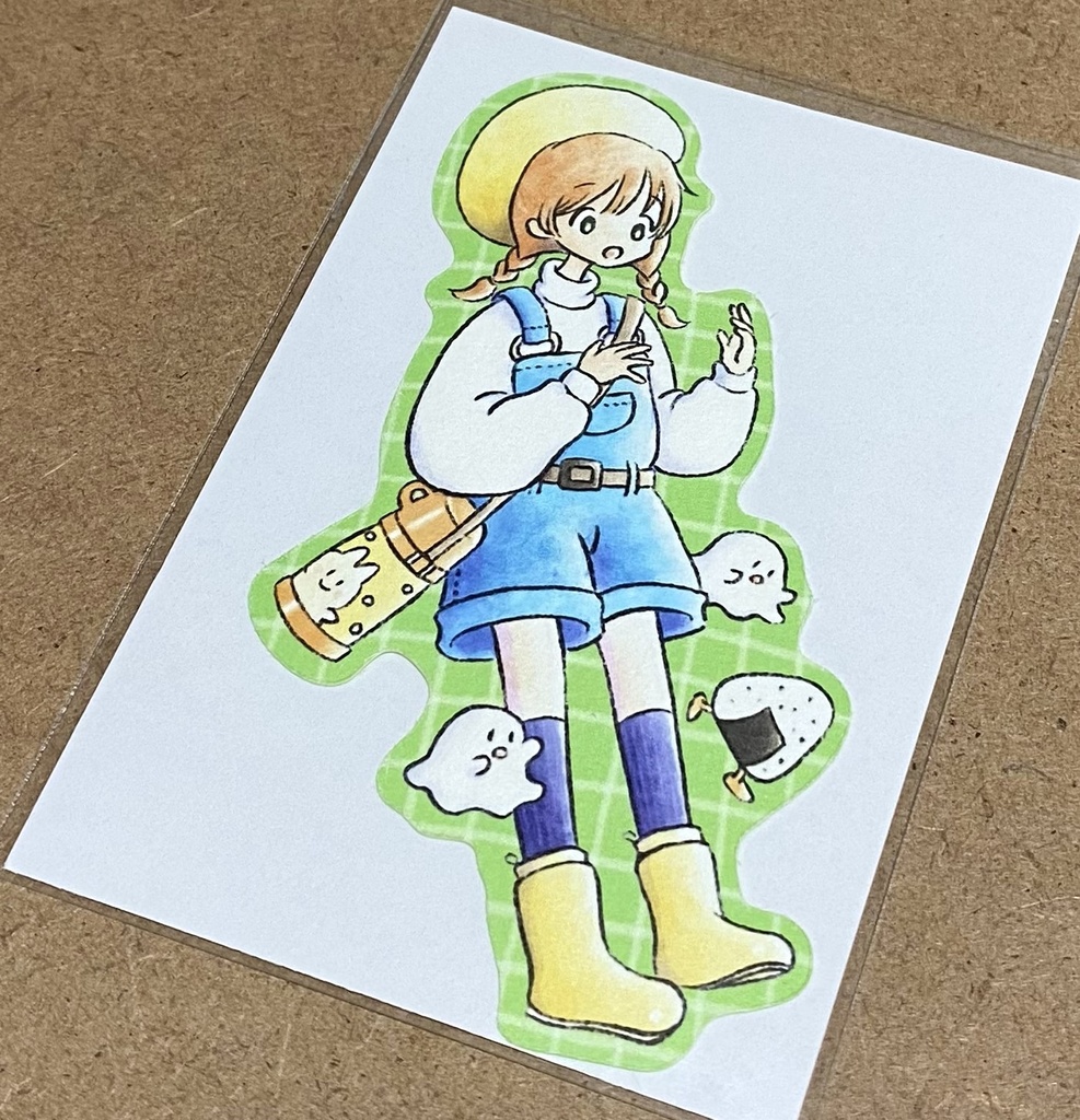 シール "おむすびころころ"