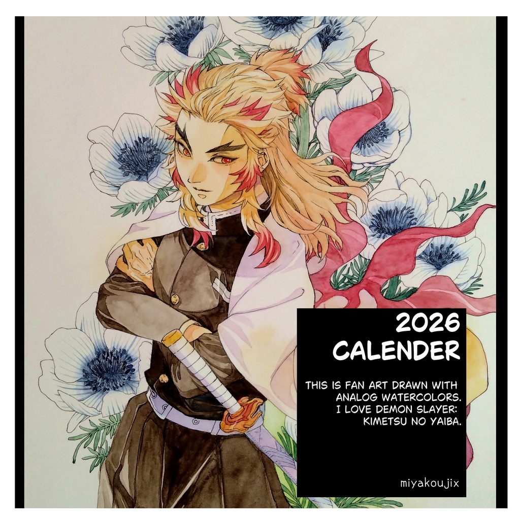 2026卓上カレンダー