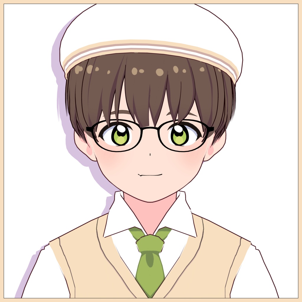 VRoid製少年アバター「かずき」