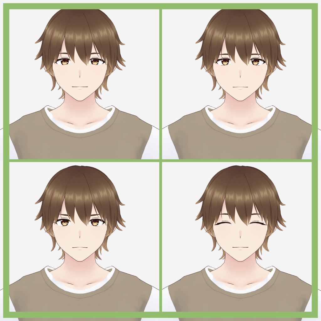 VRoid製男性アバター「優斗くん」