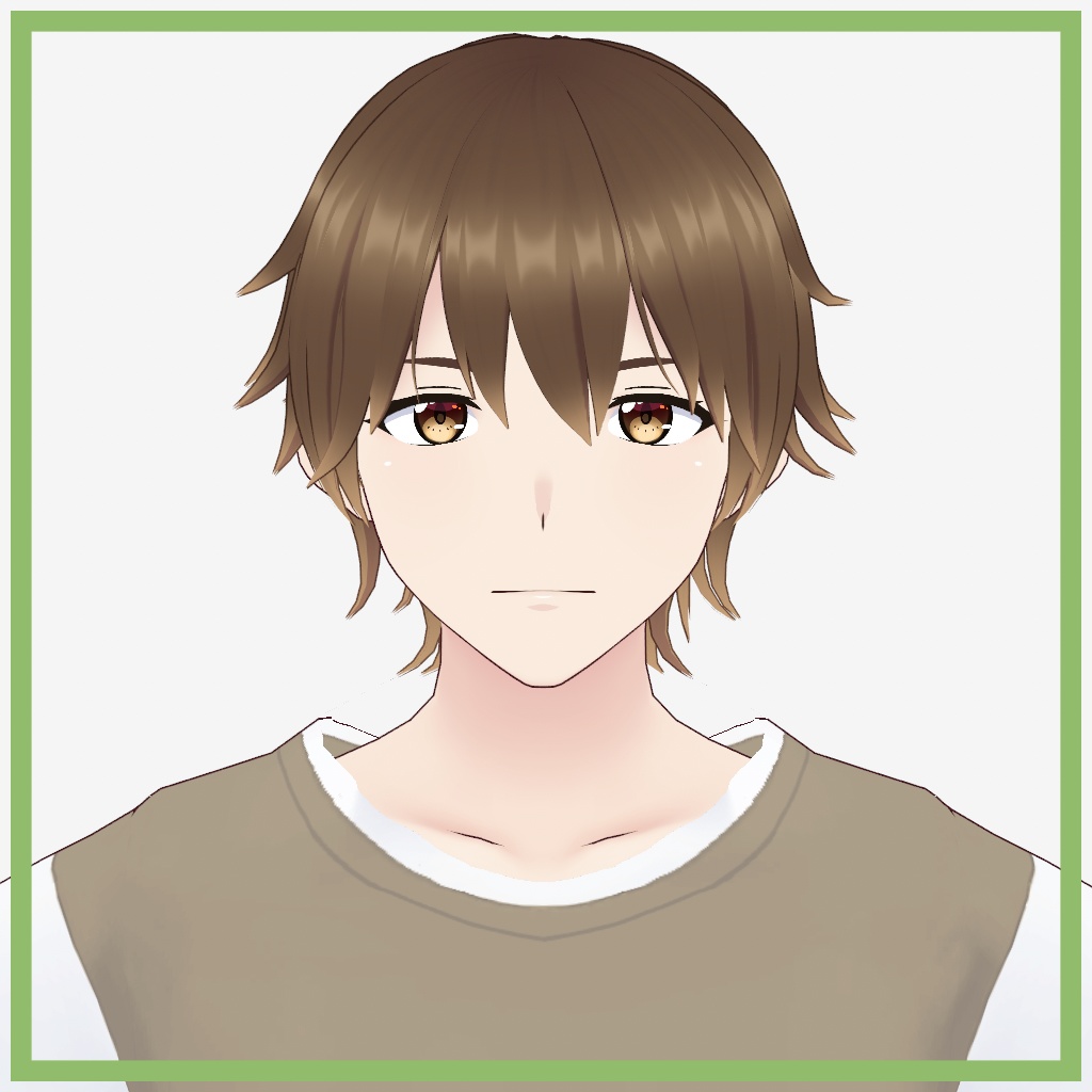 VRoid製男性アバター「優斗くん」