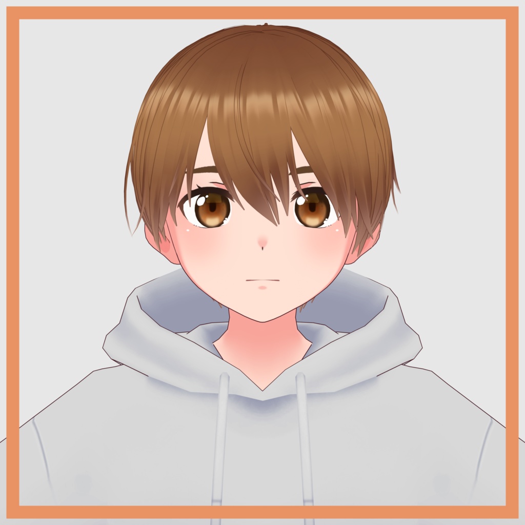 VRoid製少年アバター「みーくん」